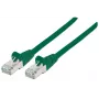 Intellinet kabel krosowy sieciowy, Cat6, 30m, zielony, miedziany, S/FTP, LSOH/LSZH, PVC, RJ45, pozłacane styki, bezzaczepowa osłona, z osłoną, dożywotnia gwarancja
