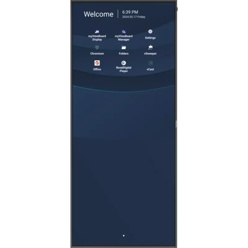 Viewsonic CDE105UW tablica interaktywna 2,67 m (105 cali) 5120 x 2160 pikseli Czarny