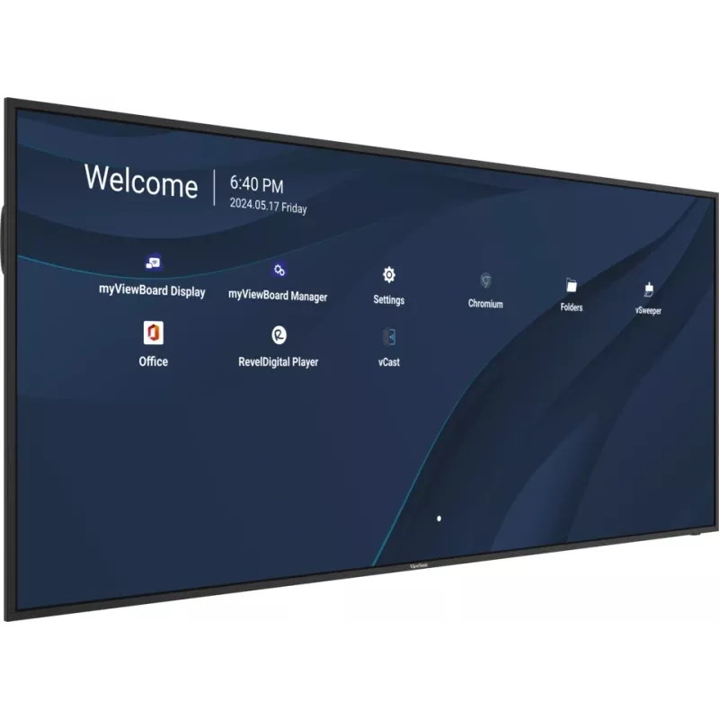 Viewsonic CDE105UW tablica interaktywna 2,67 m (105 cali) 5120 x 2160 pikseli Czarny