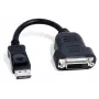 Matrox CAB-DP-DVIF adapter kablowy wideo 0,2 m DisplayPort DVI-D Czarny