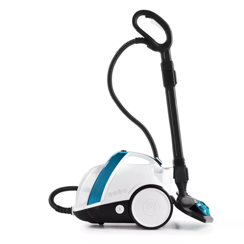 Polti Vaporetto Smart 100_B Cylindrowy odkurzacz parowy 1500 W niebieski, biały