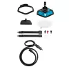 Polti Vaporetto Smart 100_B Cylindrowy odkurzacz parowy 1500 W niebieski, biały