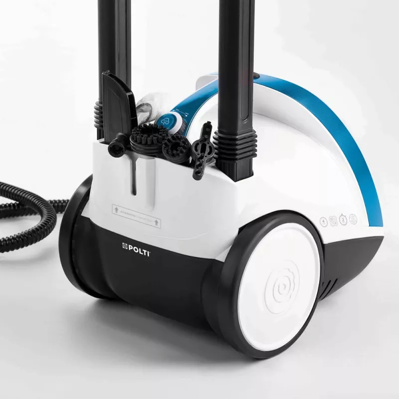 Polti Vaporetto Smart 100_B Cylindrowy odkurzacz parowy 1500 W niebieski, biały