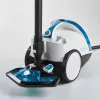 Polti Vaporetto Smart 100_B Cylindrowy odkurzacz parowy 1500 W niebieski, biały