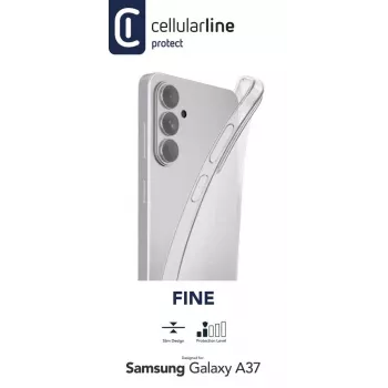 Cellularline Fine - Galaxy A37, osłona, Samsung, Galaxy A37, 17 cm (6.7 cala), Transparent