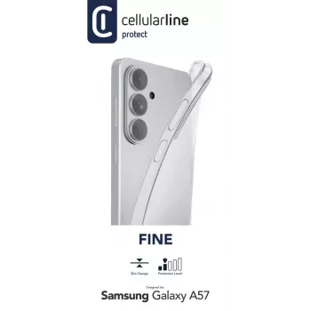 Cellularline Fine - Galaxy A57, osłona, Samsung, Galaxy A57, 17 cm (6.7 inch), Transparent