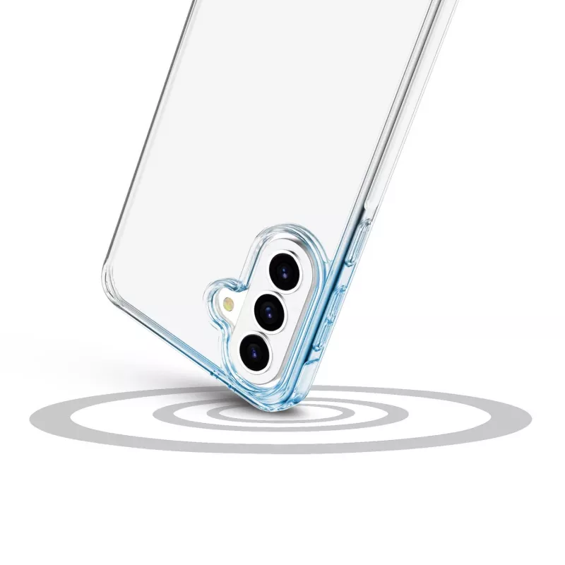 Cellularline Clear Protect - Galaxy A37 Twarde etui z gumowymi krawędziami