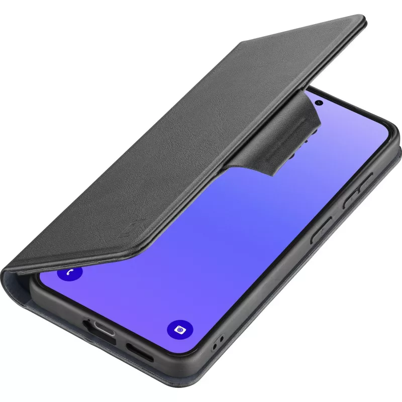 Cellularline Book Agenda 2 - Galaxy A37 Etui książkowe ze sztucznej skóry z magnetycznym zamknięciem, funkcją podstawki i ochroną RFID/NFC dla kart zbliżeniowych.