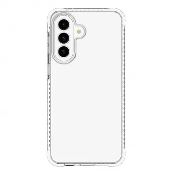 Cellularline Ultra Strong - Galaxy A57 Ultraochronne przezroczyste etui z krawędziami amortyzującymi wstrząsy i zintegrowanymi komorami powietrznymi, zaprojektowane w celu zapewnienia maksymalnej ochrony w razie przypadkowych upadków.