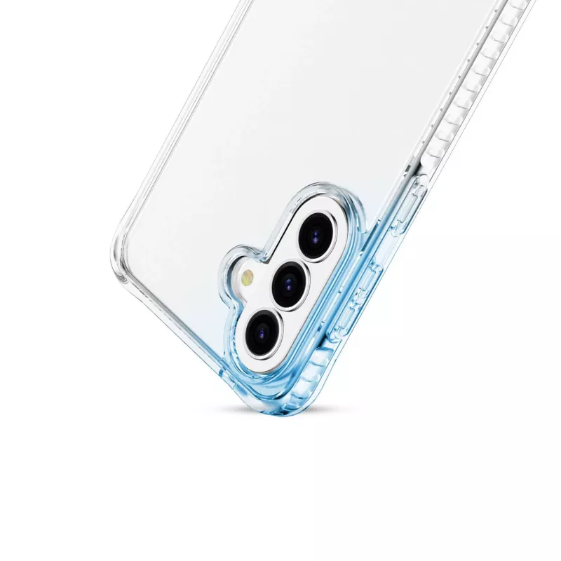 Cellularline Ultra Strong - Galaxy A57 Ultraochronne przezroczyste etui z krawędziami amortyzującymi wstrząsy i zintegrowanymi komorami powietrznymi, zaprojektowane w celu zapewnienia maksymalnej ochrony w razie przypadkowych upadków.