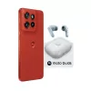 Motorola edge 60 neo + Moto Buds PG38C05749 16.1 cm (6.36 inch) Dual SIM Android 15 5G USB Type-C 8 GB 256 GB 5200 mAh czerwony