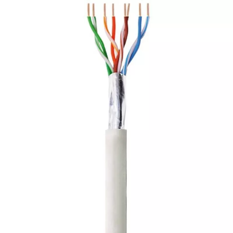 Techly ITP-C6F-FL kabel sieciowy Szary 305 m Kat.6 F/UTP (FTP)