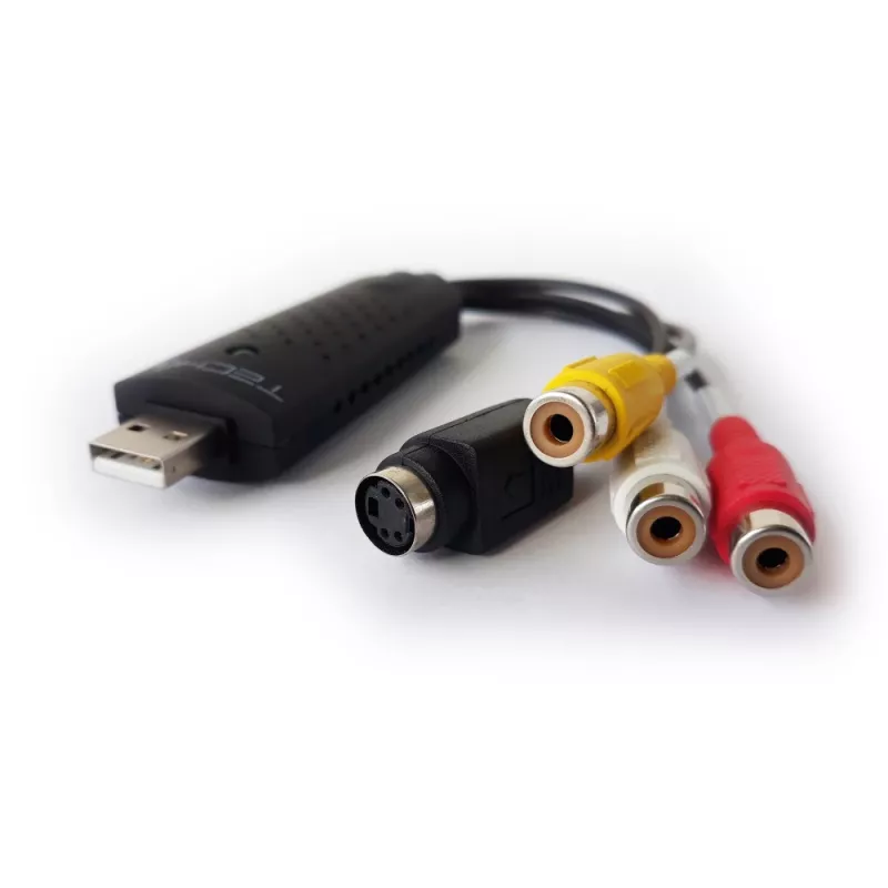 Techly I-USB-VIDEO-700TY konwerter sygnału wideo 720 x 576 pikseli