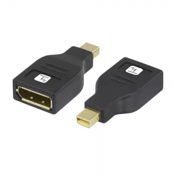Techly IADAP DP-MDP2 przejściówka zmieniająca płeć złącza DisplayPort Mini DisplayPort Czarny