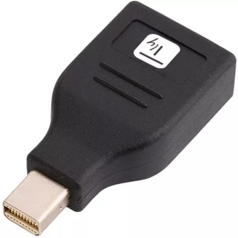 Techly IADAP DP-MDP2 przejściówka zmieniająca płeć złącza DisplayPort Mini DisplayPort Czarny