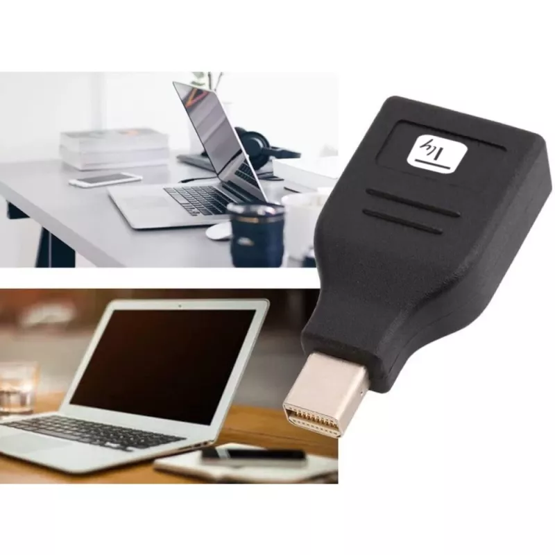 Techly IADAP DP-MDP2 przejściówka zmieniająca płeć złącza DisplayPort Mini DisplayPort Czarny