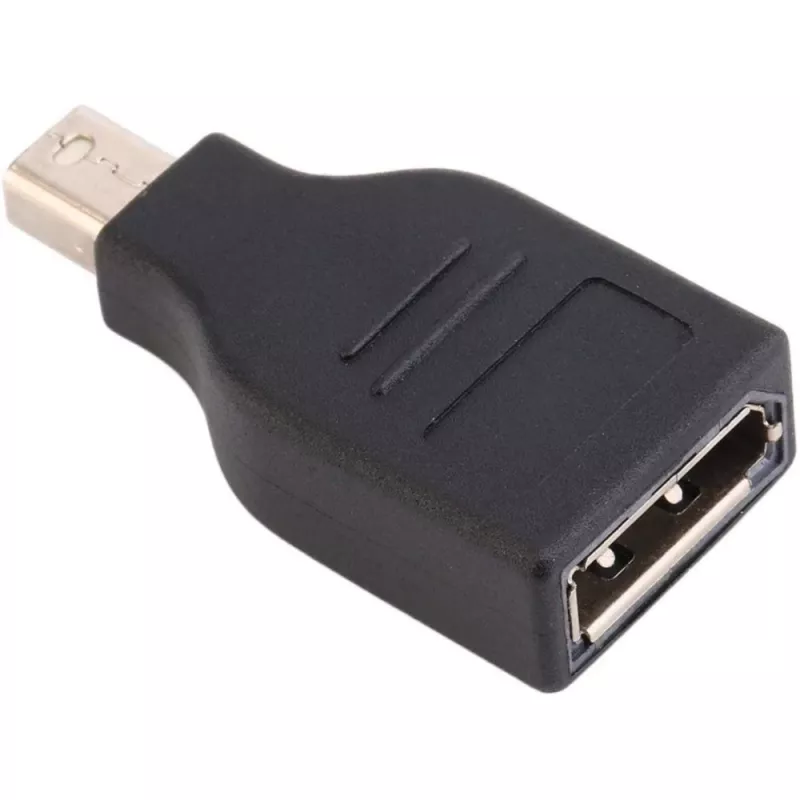 Techly IADAP DP-MDP2 przejściówka zmieniająca płeć złącza DisplayPort Mini DisplayPort Czarny