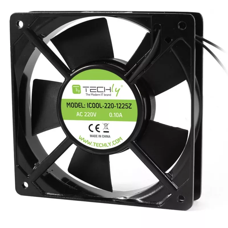 Techly ICOOL-220-1225Z część/akcesorium układu chłodzenia komputera Moduł wentylatora