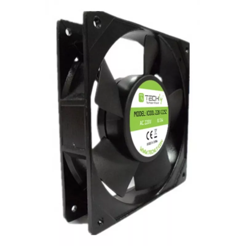 Techly ICOOL-220-1225Z część/akcesorium układu chłodzenia komputera Moduł wentylatora