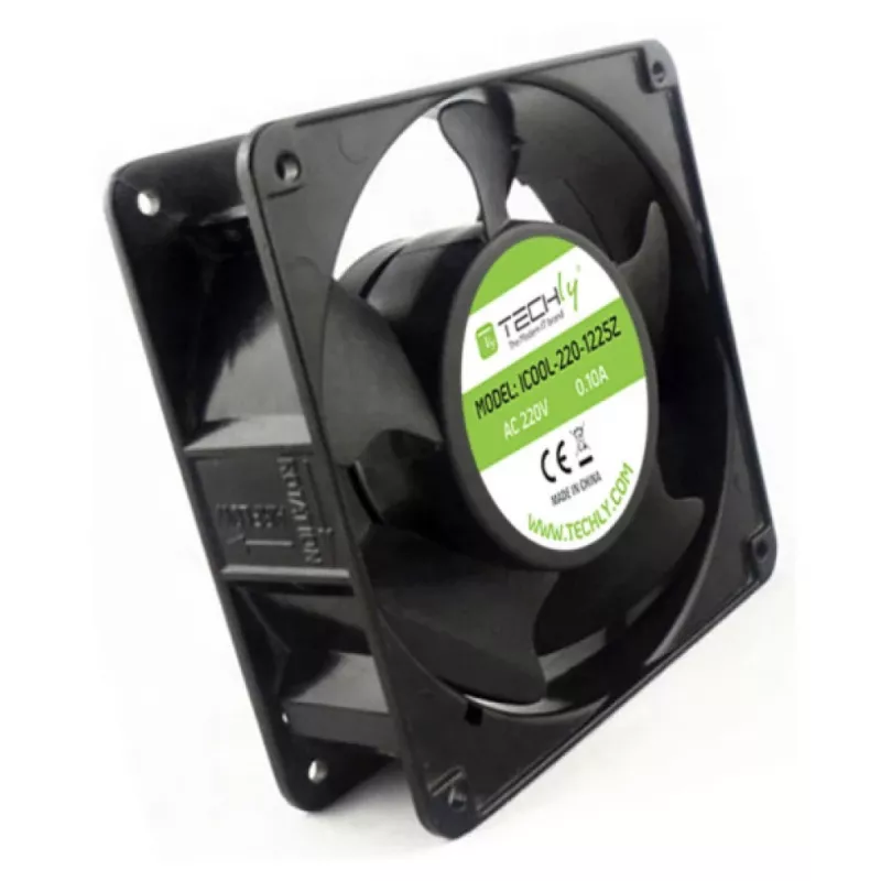Techly ICOOL-220-1225Z część/akcesorium układu chłodzenia komputera Moduł wentylatora