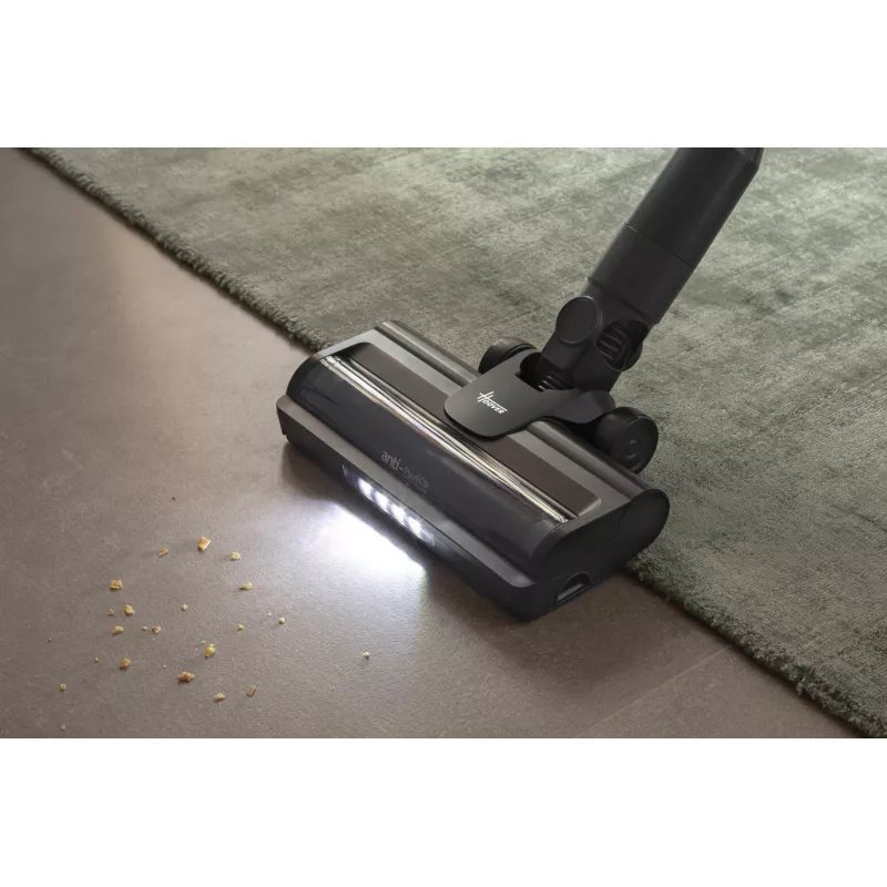 Hoover HF1P10PX 011 Odkurzacz pionowy Bateria Na sucho Pianka, Mikro Bezworkowy 0,7 l 165 W Czarny, Turkusowy 22 Ah