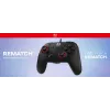 Przewodowy kontroler do gier Turtle Beach Rematch dla Nintendo Switch 2 — USB‑C, kabel 3 m, przycisk wsteczny, D‑pad, czarny
