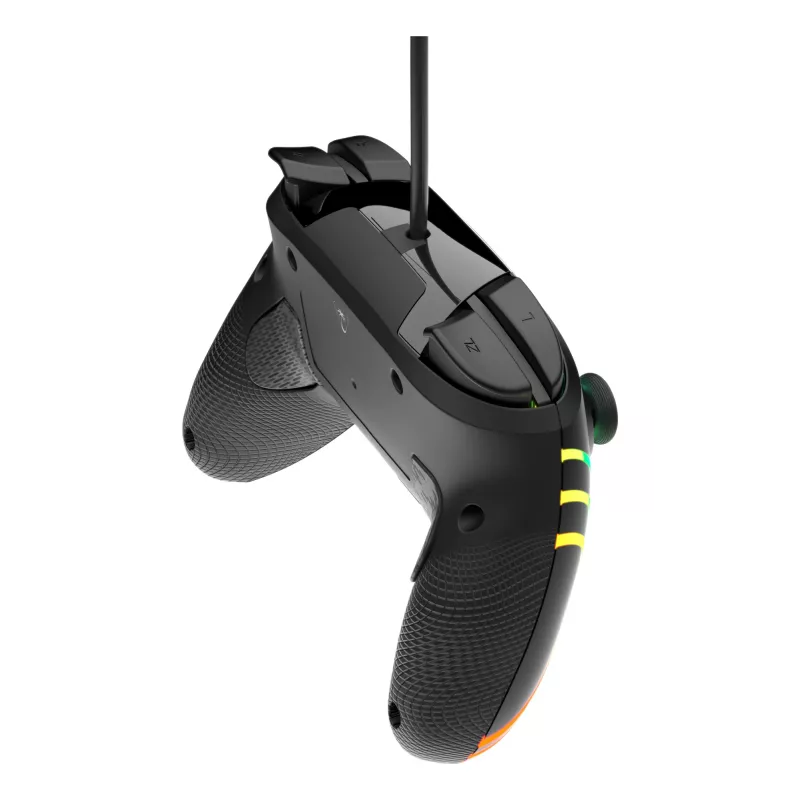 Gamepad Turtle Beach Afterglow Wave Czarny Przewodowy Kontroler RGB dla Nintendo Switch / Switch 2, USB-C, kabel 3 m