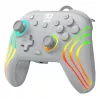 Przewodowy kontroler RGB do gier Turtle Beach Afterglow Wave Szary — USB‑C, kabel 3 m, do Nintendo Switch / Switch 2 / Switch OLED