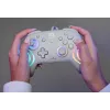 Przewodowy kontroler RGB do gier Turtle Beach Afterglow Wave Szary — USB‑C, kabel 3 m, do Nintendo Switch / Switch 2 / Switch OLED