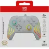 Przewodowy kontroler RGB do gier Turtle Beach Afterglow Wave Szary — USB‑C, kabel 3 m, do Nintendo Switch / Switch 2 / Switch OLED