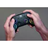 Bezprzewodowy kontroler RGB do gier Turtle Beach Afterglow Wave Czarny dla Nintendo Switch 2 — Bluetooth/USB-C, wbudowana bateria 20 godz., kabel 3 m
