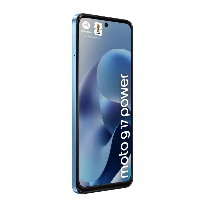 Motorola moto g17 power 17,1 cm (6,72 cala) Hybrydowy Dual SIM Android 15 USB Type-C 8 GB 256 GB 6000 mAh Niebieski