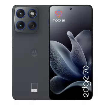 Smartfon Motorola edge 70 — 6,7 cala (17 cm) OLED, Snapdragon 7 Gen 4, 8 GB RAM, 256 GB, Dual SIM, 5G, 4800 mAh, szary