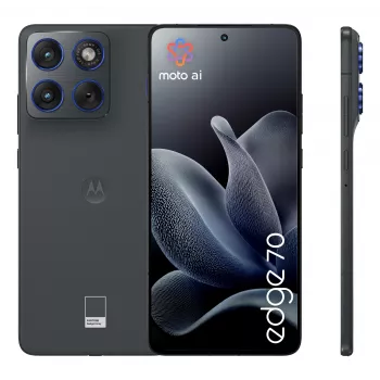 Smartfon Motorola edge 70 — 6,7 cala (17 cm) OLED, Snapdragon 7 Gen 4, 8 GB RAM, 256 GB, Dual SIM, 5G, 4800 mAh, szary