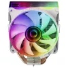 Mars Gaming MCPU-VR biały CPU Heatsink Dual Infinity Mirror ARGB 4 HCT Heatpipes 180W TDP Ultra-quiet PWM 12cm Fan