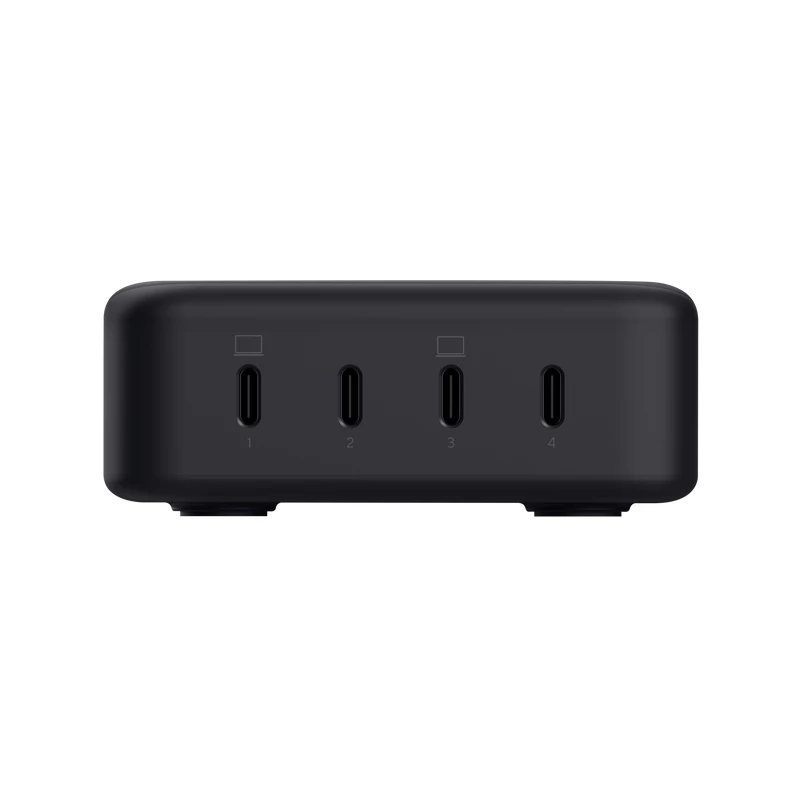 Ładowarka sieciowa Trust Maxo Czarna 20V 4 USB Type-C Szybkie ładowanie