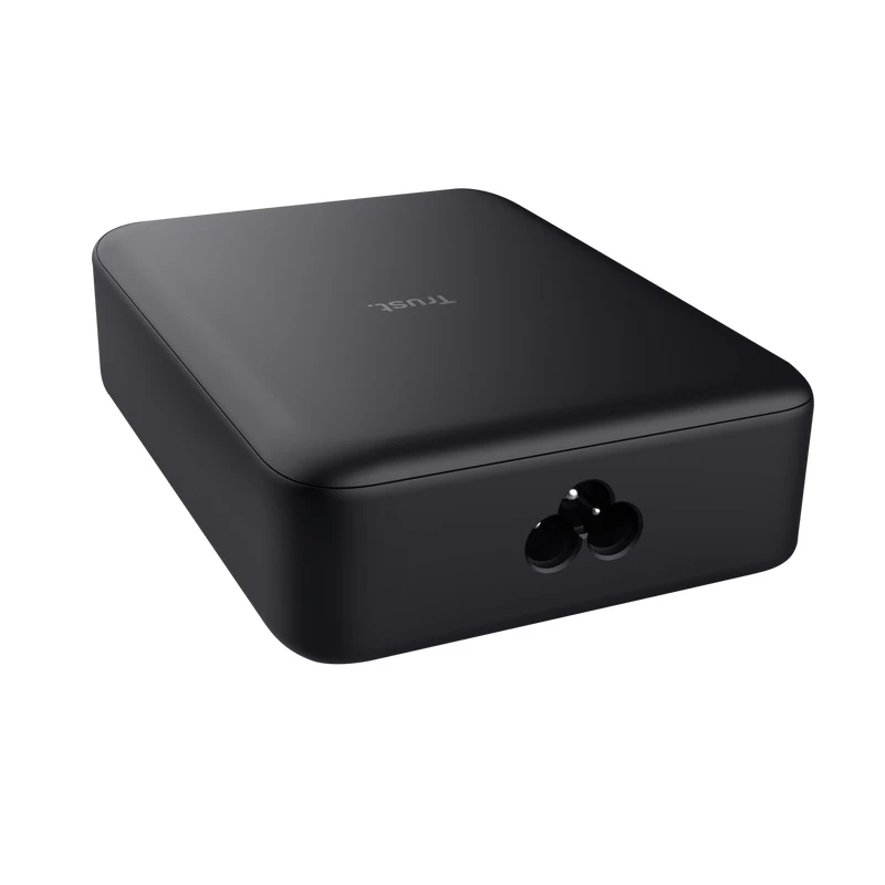 Ładowarka sieciowa Trust Maxo Czarna 20V 4 USB Type-C Szybkie ładowanie