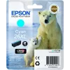Epson Polar bear pojedyncze opakowanie cyjan 26XL Claria Premium Ink