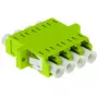 ACT Światłowodowy adapter duplex LC multimode OM5 kołnierz