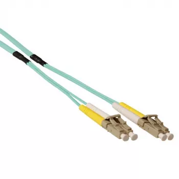ACT 20-metrowy wielomodowy kabel światłowodowy OM3 duplex 50/125 w wytrzymałej osłonie, ze złączami LC