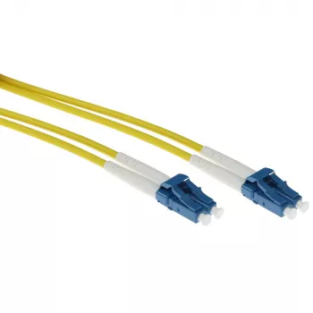 ACT 0.5 metra jednomodowy 9/125 OS2 duplex pancerny patchcord światłowodowy ze złączami LC