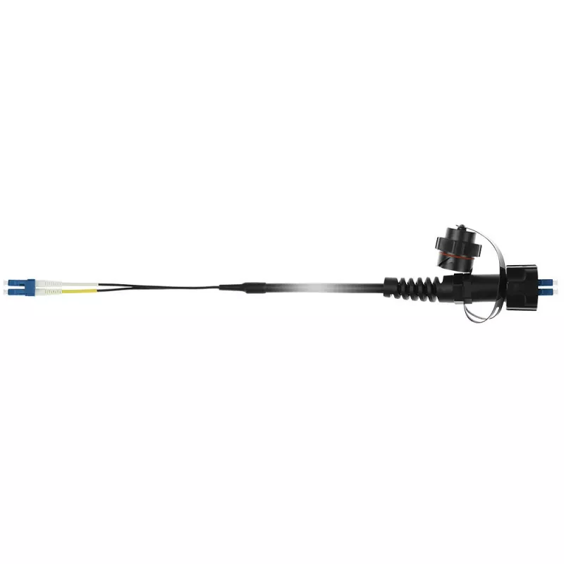 Kabel światłowodowy ACT RL7330 30 m 2x LC 2x LC ODVA Czarny
