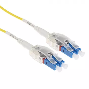 ACT 0.5 metra kabel światłowodowy jednomodowy 9/125 OS2 Polarity Twist z wtykami LC