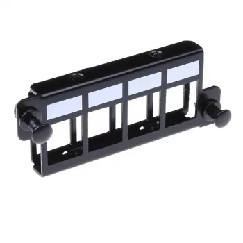 Adapter ACT FA2057 dla 4 x keystone UTP Czarny
