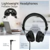 Składane słuchawki stereo ACT z wtykiem audio 3,5 mm