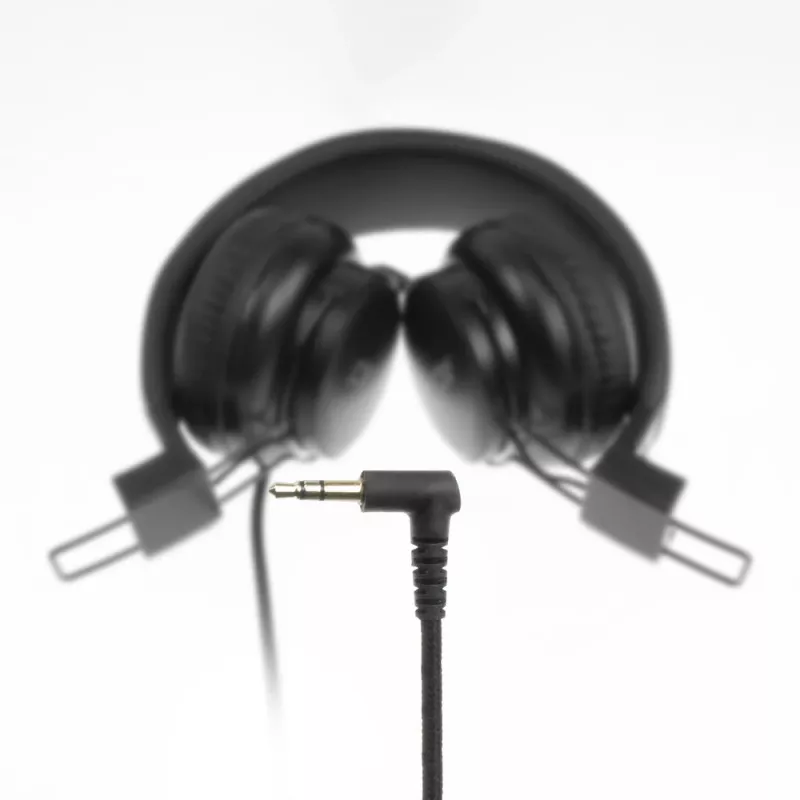 Składane słuchawki stereo ACT z wtykiem audio 3,5 mm