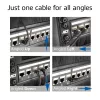 Kabel sieciowy ACT DD1901 Cat6 U/FTP (STP) 1 m RJ-45 Czarny