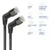 ACT kabel sieciowy DD1952 Kat.6 U/FTP (STP) 0,25 m Czarny RJ-45 do RJ-45