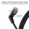 ACT kabel sieciowy DD1952 Kat.6 U/FTP (STP) 0,25 m Czarny RJ-45 do RJ-45