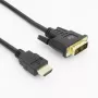 ACT AK3735 adapter kabla wideo 2 m HDMI Typ A (Standard) DVI-D Czarny